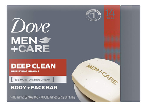 Dove Men+care - Jabón En Barra Para Hombre, Más Hidratant.