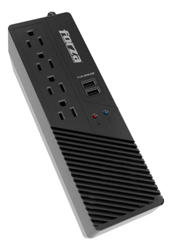 Regulador Voltaje Forza Fvr-1011usb 1000va 500w 4tom 2 Usb  