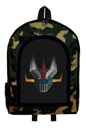 Mochila Camuflada Mazinger Z Modelo 77