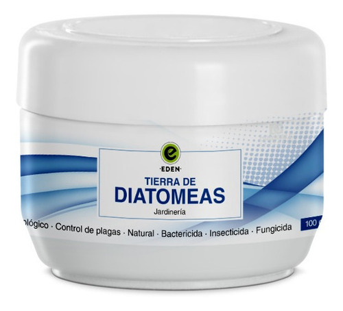 Tierra De Diatomeas Eden 100gr - Insecticida En Polvo