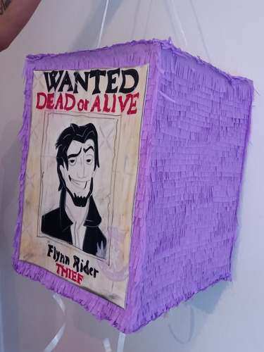 Piñata Flynn Rider Rapunzel Enredados