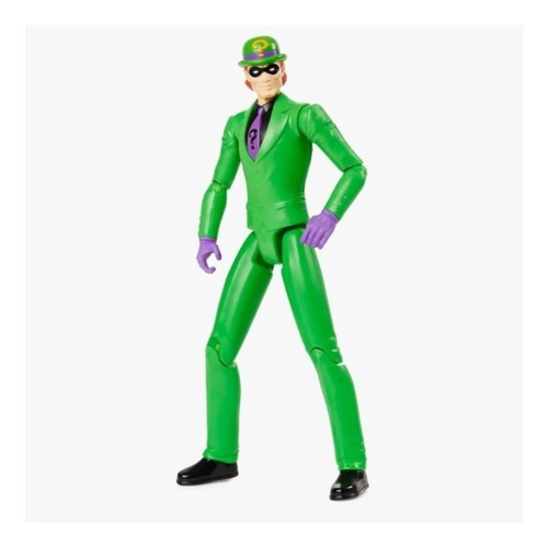 Boneco Charada Vilão Batman Dc Comics Riddler 30 Cm - Sunny