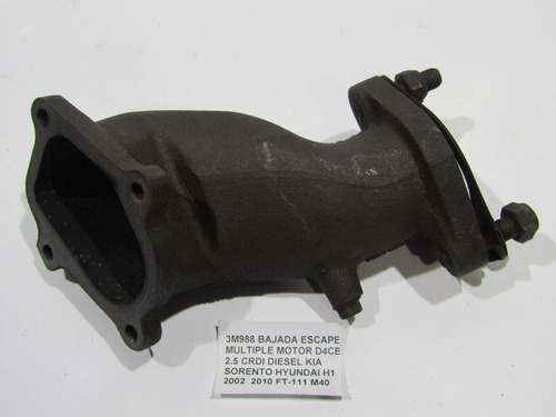 Bajada Escape Multiple Motor D4cb Diesel Kia Sorento Hyundai (Usado)