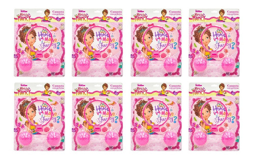 Canasta Con Pelotas Disney Fancy Nancy Pack 8pz Bestway