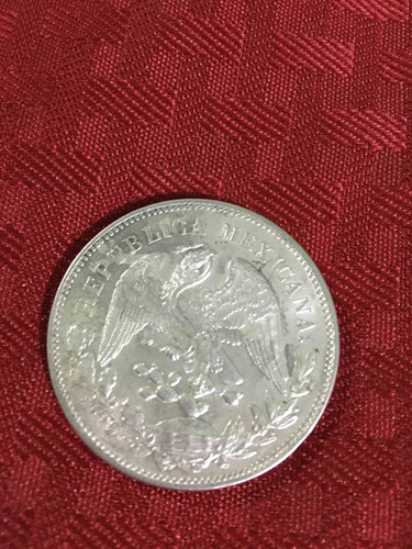 Peso Porfiriano Fuerte Plata 1909