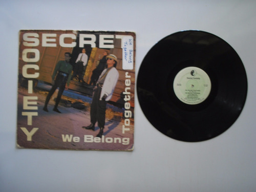 Lp Vinilo Secret Society We Belond Together Printed Usa 1988