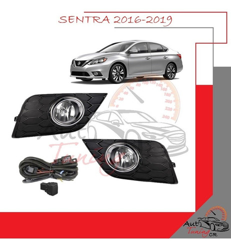Halogenos Nissan Sentra 2016-2019