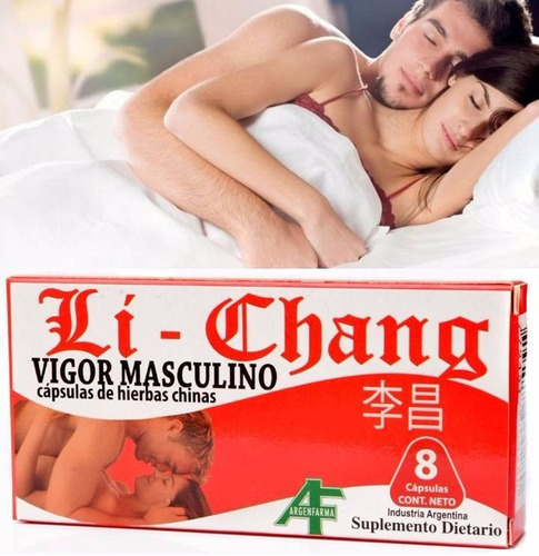 Lichang Vigor Masculino X 4 Capsulas. Belgrano