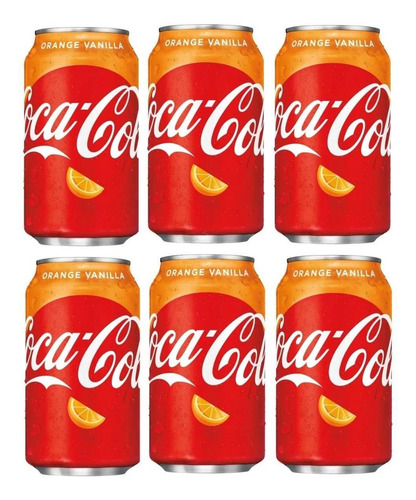 Coca-cola Orange Vanilla Importada Eua