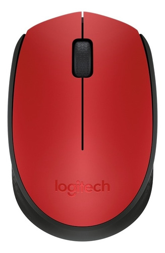 Mouse Logitech M170 Wireless Rf 2.4 Red Rojo - 910-004941