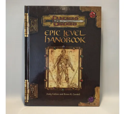 Epic Level Handbook Dungeons & Dragons D20 (Usado)
