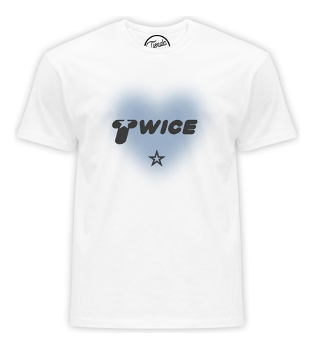 Playera Twice Logo Y2k Star Aesthetic T-shirt