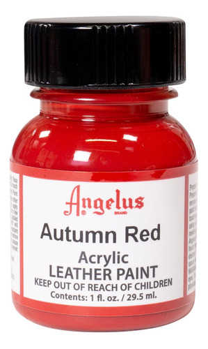Pintura Acrílica Angelus 1 Oz Color Autumn Red
