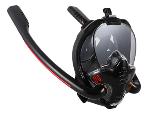 Máscara De Natación Doble Snorkeling Shield, Aparato De Esnó