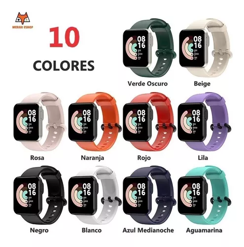 Correa Para Reloj Xiaomi Mi Watch Lite 1 Y 2 Silicone