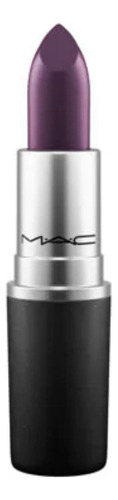 Labial MAC Satin Lipstick color cyber satinado