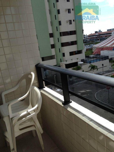 Imagem 7 de 12 de Apartamento Residencial Para Venda E Locação, Manaíra, João Pessoa. - Ap0124