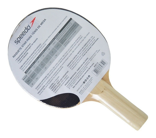Raquete Para Ping Pong Tênis De Mesa Star Speedo 978115