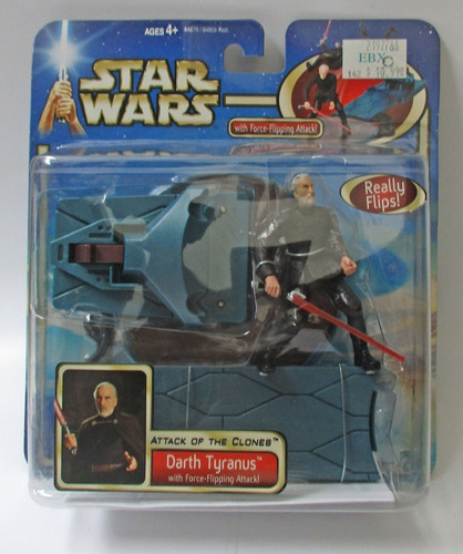 Star Wars Darth Tyranus - Attack Of The Clones (Usado)