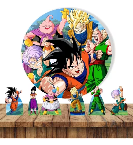 Painel Redondo Dragon Ball Z