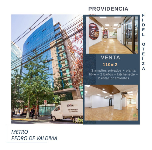 Oficina A Pasos Metro Pdv Con 2 Estacionamientos