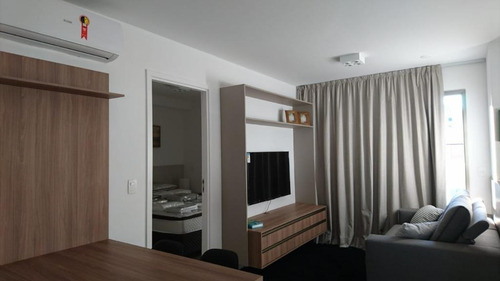 Imagem 9 de 24 de Apartamento Charmoso Para Locação Em Pinheiros I 1 Suíte I Lavabo I Cozinha Completa I 1 Vaga I 44m² - Ap1248