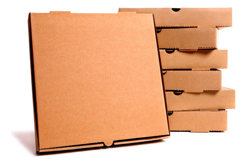 Caja Pizza Carton Kraft  Corrugado Commerce 50 Pzas 30x30 Al