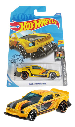 Carro Hot Wheels 2005 Ford Mustang Colección 2022