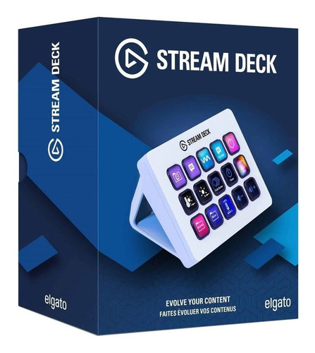 Elgato Stream Deck Mk.2 White 15 Teclas Lcd Personalizable