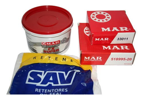 Kit Ruleman Reten Grasa Rueda Trasera Mercedes Benz 710