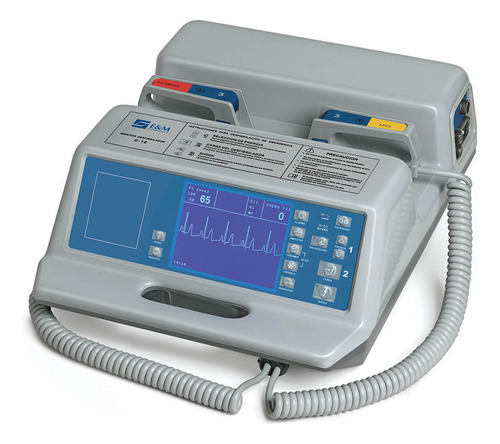 Monitor Cardioversor Desfibrilador C-12 De 360 Joules