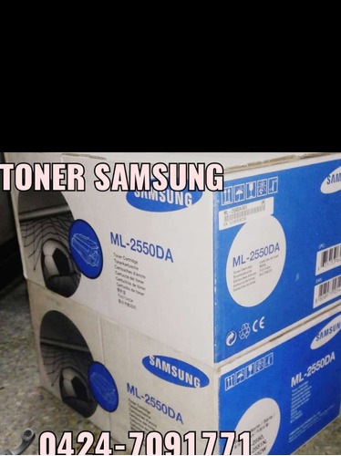 Cartuchos Toner Samsung Original Ml 2550da Ml2551n Ml 2553w