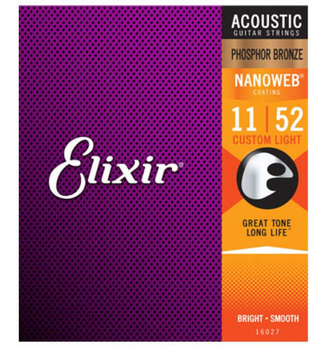 Cuerdas Para Guitarra Acustica Elixir 16027