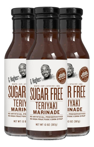 G Hughes Salsa Teriyaki Sin AzĂșcar,gluten,salsa Keto