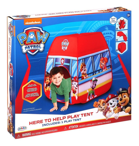 Imagen 1 de 7 de Carpa De Paw Patrol