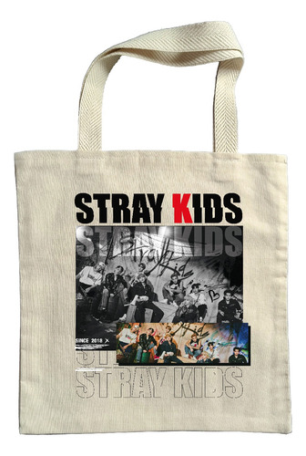 Stray Kids Tote Bag Bang Chan Felix Hyunjin Han I.n Lee Kpop I.n