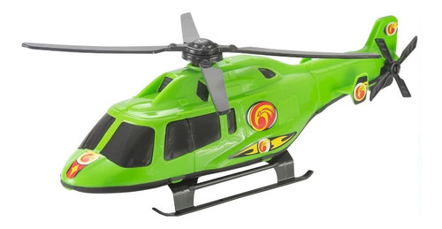 Mini Avião Helicóptero Brinquedo Infantil Miniatura Resgate Personagem