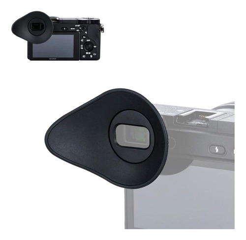 Jjc Silicona Suave Cámara Ocular Parasol Para Sony A6600 A65