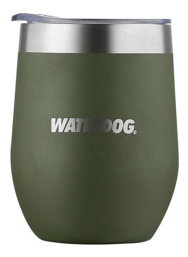 Mate Waterdog Vaso Térmico Copón 350cc Acero Inox Con Tapa