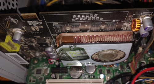 Placa De Video Nvidia Xfx 8600gt 512mb Ddr2,vga,dvi,tv (Usado)