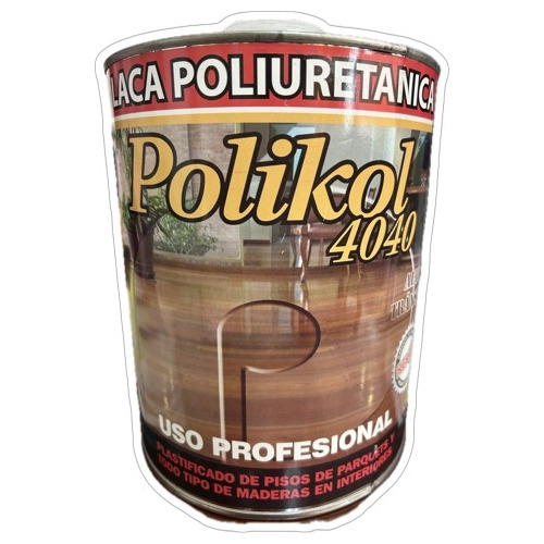 Laca Poliuretanica Para Pisos De Madera, Uso Profesional, 4l