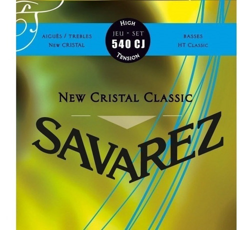 Encordado Clásica Tensión Alta New Cristal Savarez 540cj