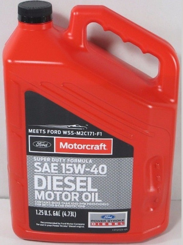 Aceite 15w40 Motorcraft Ford Diesel Bidon 4.73 Litros