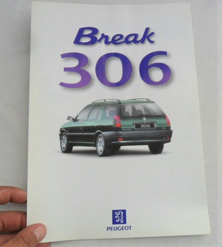 Folleto Peugeot 306 Break No Manual Catalogo Auto 1997