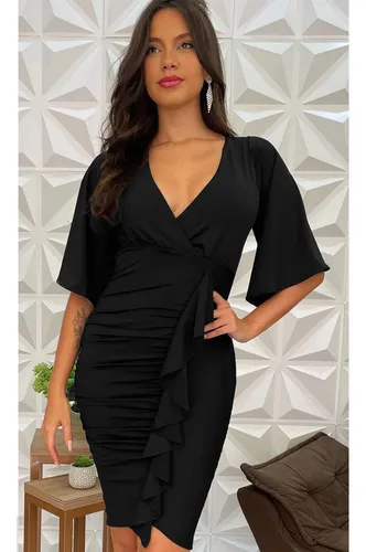 Vestido tubinho para casamento convidada 2025