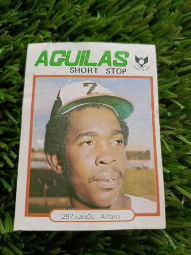 1976 Béisbol Profesional Venezolano Jesús Alfaro #297