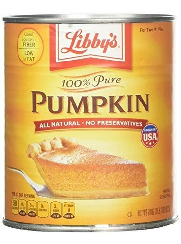 Libby's 100% Pure Pumpkin 3 Pk 29oz. Latas