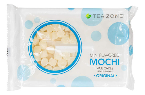 Tea Zone - Mini Mochi Rice Cake - 10.58 Onzas, Dulce Asiatic