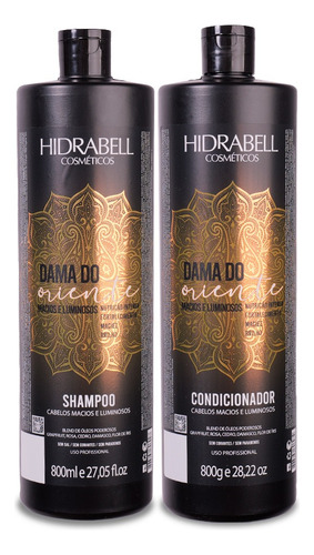 Kit Ácido Dama Do Oriente Maciez E Luminosidade Hidrabell