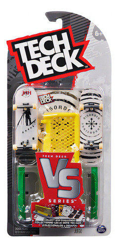 Kit 2 Skate De Dedo Com Obstáculo Disorder - Tech Deck